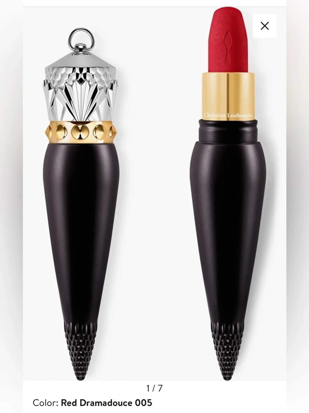 Christian Louboutin Matte Lipstick Stick, Red Dramadouce 005 Shade